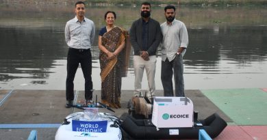 प्रदूषित पाण्याला पिण्यायोग्य बनवणाऱ्या यंत्रणेचे प्रभावी प्रात्यक्षिक*