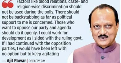 निधीसाठी मते प्रमाणापेक्षा जास्त घेतली : अजित पवार