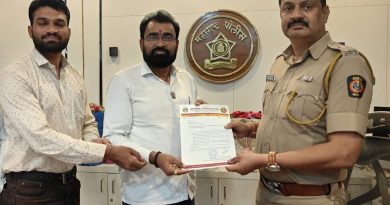 सृष्टी चौकात सिग्नलची तातडीची गरज – अरुण पवार यांचे वाहतूक विभागाला निवेदन