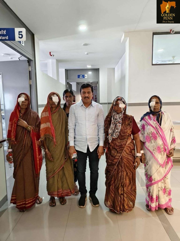 नितिन इंगवले मित्र परिवारचा विधायक उपक्रम पिंपळे निलख-विशाल नगर-कस्पटे वस्ती येथे दरवर्षीप्रमाणे मोफत नेत्रतपासणी शिबिर घेतले