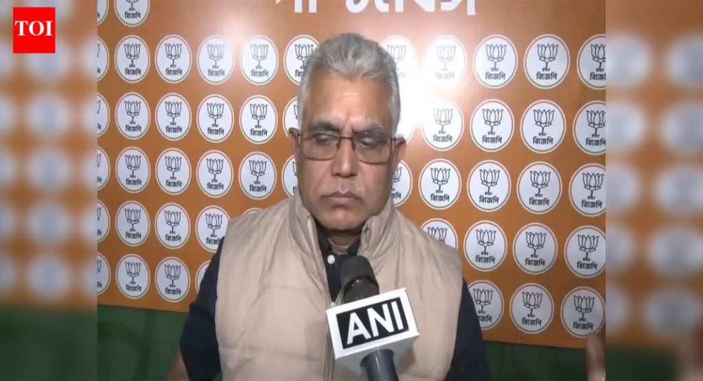 ‘मंदिर-मशीद’ या मुद्द्यांमुळे निवडणुकीत प्रभाव पडत नाही: दिलीप घोष