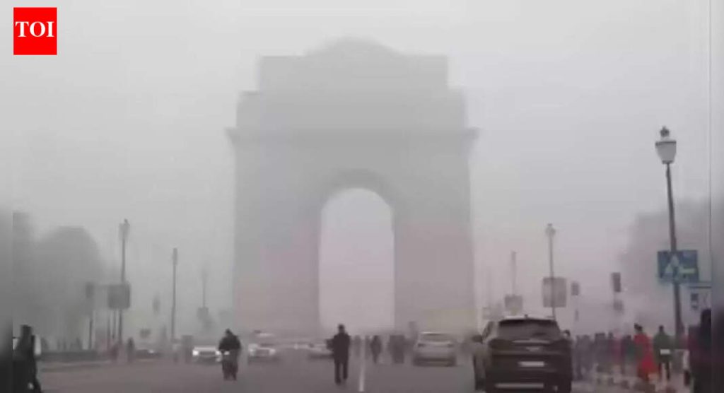 दिल्ली वायू प्रदूषण: AQI 311 वर पोहोचल्याने शहर ‘अत्यंत गरीब’ श्रेणीत घसरले, थंडीची लाट कायम