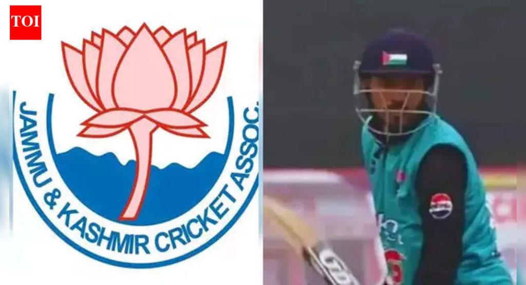 जम्मू क्रिकेट सामन्यात पॅलेस्टाईनचा ध्वज: जम्मू आणि काश्मीर पोलिसांनी तपास सुरू केला – खेळाडू, आयोजकाची चौकशी