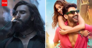 ‘धुरंधर’ बॉक्स ऑफिस कलेक्शन दिवस 29 वि ‘तू मेरी मैं तेरा मैं तेरा तू मेरी’ दिवस 9 (LIVE): रणवीर सिंग स्टारर 2026 मध्ये 750 कोटी रुपयांच्या आकड्याकडे कूच करते, तर कार्तिक आर्यन स्टारर 32 कोटी रुपयांच्या दिशेने रेंगाळत आहे |