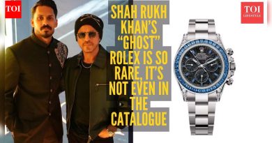 सर्वांच्या नजरा शाहरुख खानच्या मनगटावर: 13 कोटी रुपये किमतीचे अत्यंत दुर्मिळ रोलेक्स
