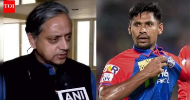 ‘आम्ही कोणाला शिक्षा करतोय?’ केकेआरने बांगलादेशचा खेळाडू मुस्तफिझूर रहमानला सोडल्यानंतर शशी थरूर यांनी ‘खेळाचे बेफिकीर राजकारणीकरण’ केली.