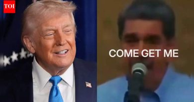 ‘मला घेऊन ये, उशीर करू नका’: व्हाईट हाऊसने मादुरोची जुनी क्लिप धाडसी ट्रम्प सामायिक केली – पहा