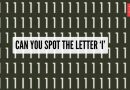 दृष्टीचा भ्रम: फक्त 20/20 दृष्टी असलेली व्यक्ती ‘I’ अक्षर शोधू शकते |