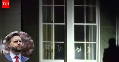 US VP JD Vance यांच्या घरावर हल्ला : ओहायोच्या निवासस्थानी खिडक्या फोडल्या; संशयित ताब्यात