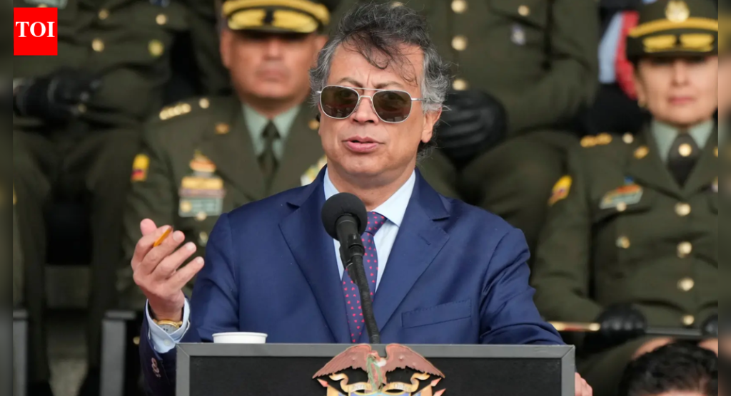 ‘शस्त्र हाती घेणार’ : ट्रम्प यांच्या धमक्यांना कोलंबियाच्या राष्ट्राध्यक्षांचे प्रत्युत्तर; यूएस प्रिझ यांनी बोगोटा विरुद्ध लष्करी कारवाईचा इशारा दिला