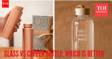 तांबे वि काचेच्या पाण्याच्या बाटल्या: आरोग्य फायदे, समज आणि जोखीम |