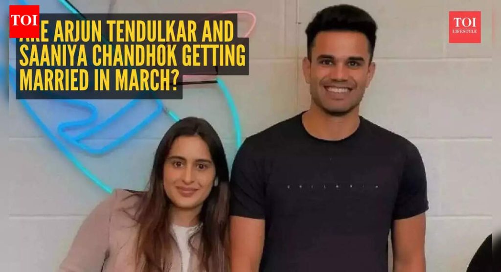 अंजली आणि सचिन तेंडुलकरचा मुलगा अर्जुन तेंडुलकर मार्च 2026 मध्ये त्याची मंगेतर सानिया चंधोकशी लग्न करणार? येथे सत्य आहे