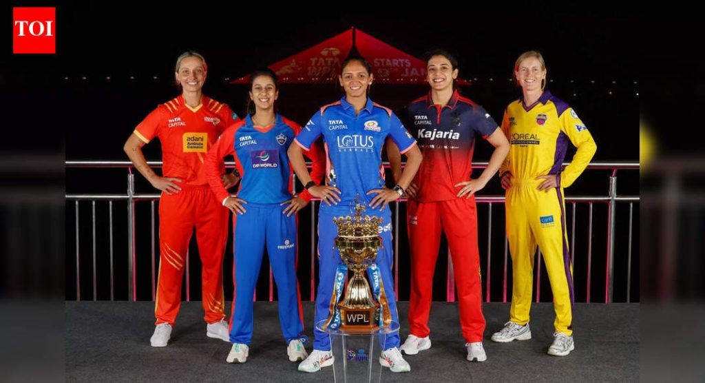 WPL 2026: तारखा, वेळापत्रक, स्थळे, सामन्याच्या वेळा, थेट प्रवाह, पथके आणि तुम्हाला माहित असणे आवश्यक सर्व | क्रिकेट बातम्या
