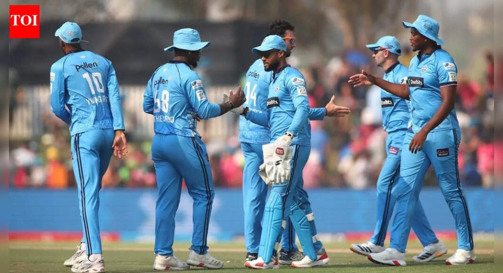 SA20: शेरफेन रदरफोर्ड आणि गोलंदाजांनी प्रिटोरिया कॅपिटल्सला बोलँड पार्क येथे चोरी करण्यास मदत केली | क्रिकेट बातम्या