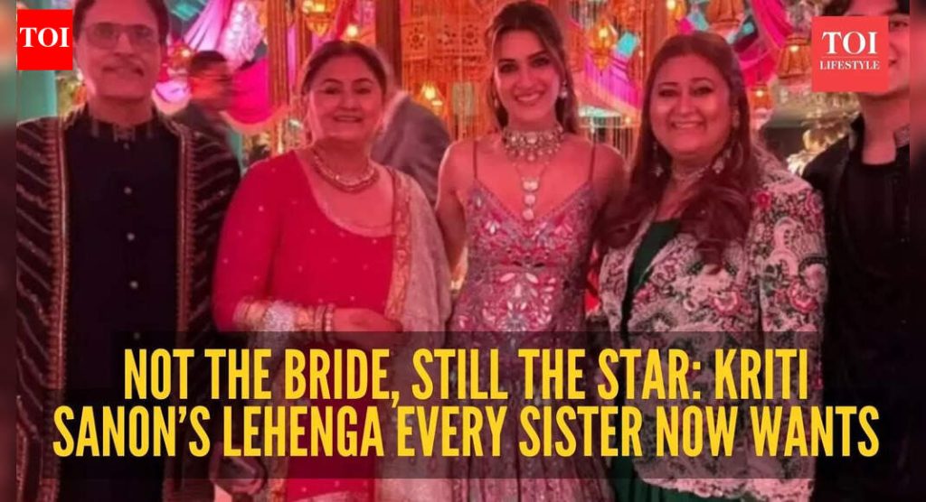 क्रिती सेननने ‘दुल्हन की बहन’साठी नवा ड्रेस कोड सेट केला आहे.