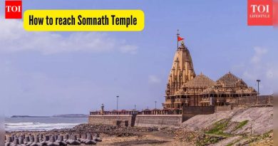 गुजरातमधील सोमनाथ मंदिरात कसे जायचे आणि या किनारी ज्योतिर्लिंगाला आयुष्यात एकदा का भेट द्यायला हवी |