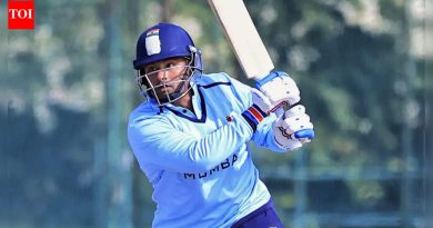 विजय हजारे ट्रॉफी: फॉर्मात असलेला सरफराज खान कर्नाटक विरुद्ध मुंबईच्या उपांत्यपूर्व फेरीच्या लढतीतून बाहेर