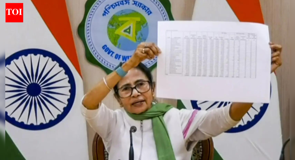 ‘भाजप-ईसी नेक्सस’: ममता म्हणतात की निवडणूक मंडळाने 54 लाख ‘अस्सल मतदार’ हटवले, आणखी 1 कोटी काढून टाकण्याचा दावा केला आहे