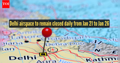 प्रजासत्ताक दिनाच्या रिहर्सलसाठी 21 जानेवारीपासून दिल्ली एअरस्पेस बंद: 600 फ्लाइट्स प्रभावित होण्याची शक्यता |