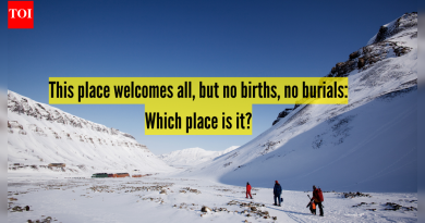 हे ठिकाण सर्वांचे स्वागत करते, परंतु जन्म नाही, दफन नाही: ते कोणते ठिकाण आहे? |