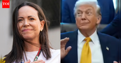 ट्रम्प यांनी व्हेनेझुएलाच्या विरोधी नेत्याची भेट घेतली: व्हाईट हाऊसने मचाडोशी चर्चेची पुष्टी केली; नेतृत्वावरची भूमिका अपरिवर्तित