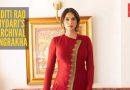अदिती राव हैदरी अभिलेखीय अंगराखा कुर्ता घालते आणि नखे आधुनिक अभिजात |