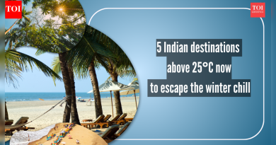हिवाळ्यातील थंडीपासून वाचण्यासाठी आत्ताच २५ अंश सेल्सिअसपेक्षा जास्त तापमान असलेली ५ उबदार भारतीय ठिकाणे
