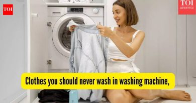कपडे तुम्ही तुमच्या वॉशिंग मशीनमध्ये कधीही धुवू नयेत, जसे की!