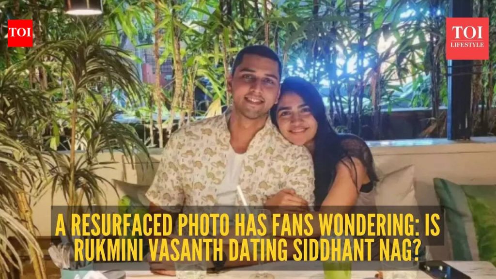‘टॉक्सिक’ अभिनेत्री रुक्मिणी वसंत शांतपणे फोटोग्राफर सिद्धांत नागला डेट करत आहे का? पुन्हा समोर आलेला फोटो अफवांना खतपाणी घालतो
