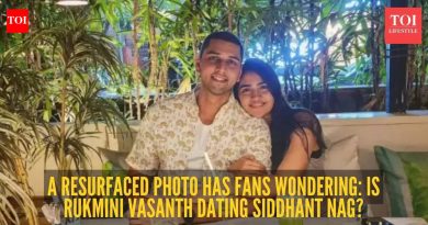 ‘टॉक्सिक’ अभिनेत्री रुक्मिणी वसंत शांतपणे फोटोग्राफर सिद्धांत नागला डेट करत आहे का? पुन्हा समोर आलेला फोटो अफवांना खतपाणी घालतो