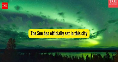 या शहरात अधिकृतपणे सूर्यास्त झाला आहे आणि जानेवारीत या तारखेपर्यंत तो उगवणार नाही…