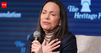 ‘मी जिवंत आहे. मी सुरक्षित आहे’: नाटकीय व्हिडिओ व्हेनेझुएलामधून मारिया कोरिना मचाडोची गुप्त सुटका दाखवतो- पहा