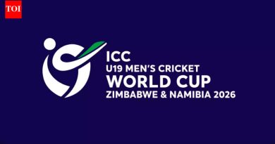 दक्षिण आफ्रिका अंडर-19 32.0 षटकात 202/2