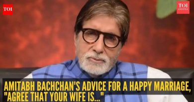 आजच्या नातेसंबंधाची टीप: सुखी वैवाहिक जीवनासाठी अमिताभ बच्चन यांचा सल्ला, “तुमची पत्नी आहे हे मान्य करा…” |