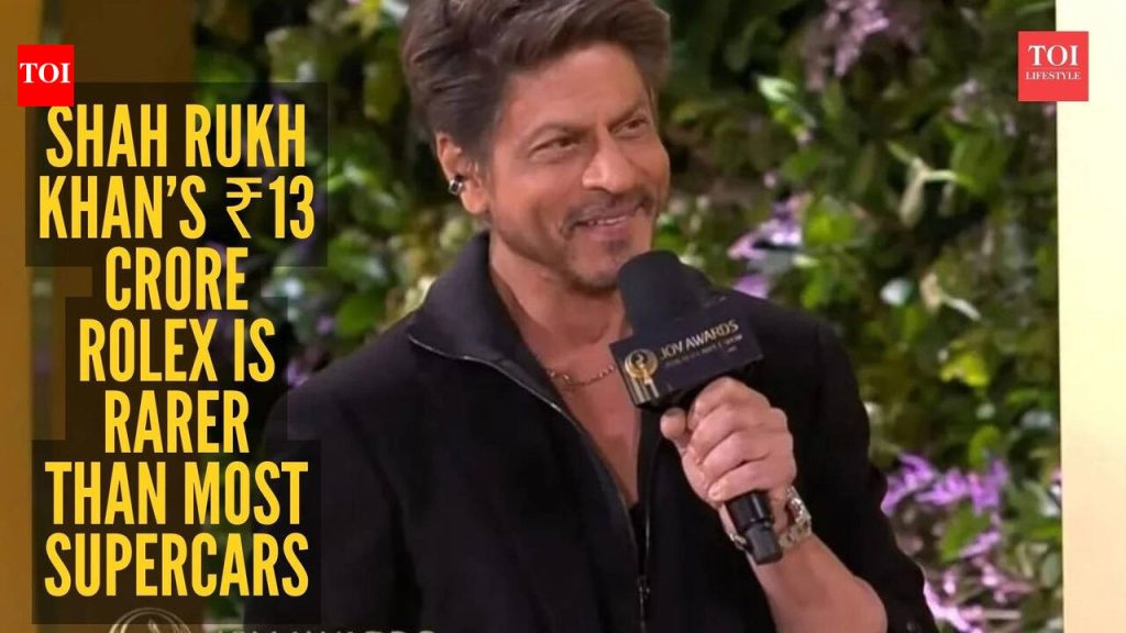शाहरुख खान रोलेक्स वॉच: 13 कोटींचे दुर्मिळ रोलेक्स घड्याळ शाहरुख खानचे सध्याचे आवडते असल्याचे दिसते, येथे ते इतके अनन्य बनते |