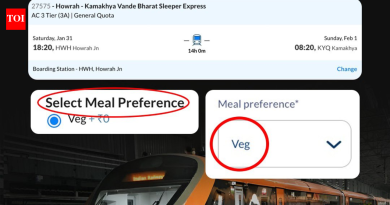 ‘आमच्या प्लेट्सचे पोलिसिंग’: वंदे भारत स्लीपरच्या फक्त शाकाहारी मेनूवर टीएमसीचा केंद्रावर हल्ला; सांस्कृतिक लादल्याचा आरोप | भारत बातम्या