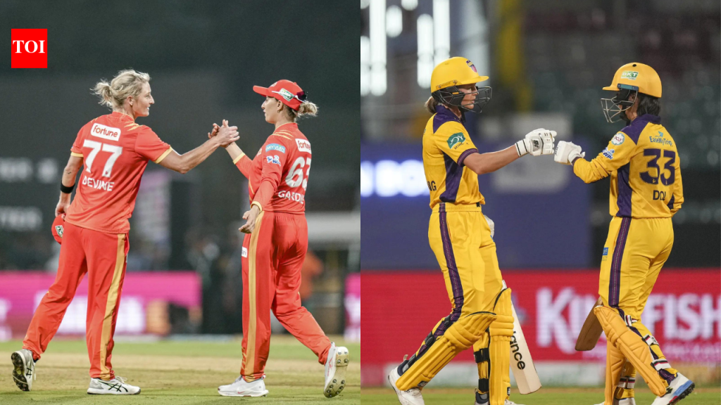 GG vs UPW, WPL लाइव्ह स्कोअर: गुजरात जायंट्स स्लाईड थांबवण्यासाठी लढत असताना UP Warriorz विजयी धावसंख्या वाढवण्याच्या प्रयत्नात आहे