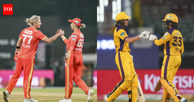 GG vs UPW, WPL लाइव्ह स्कोअर: गुजरात जायंट्स स्लाईड थांबवण्यासाठी लढत असताना UP Warriorz विजयी धावसंख्या वाढवण्याच्या प्रयत्नात आहे