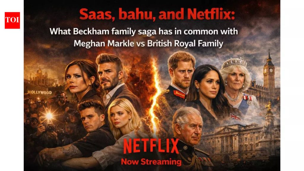 सास-बहू ते ससेक्स: बेकहॅम आणि मेघन मार्कल एकच स्क्रिप्ट वाजवतात | जागतिक बातम्या