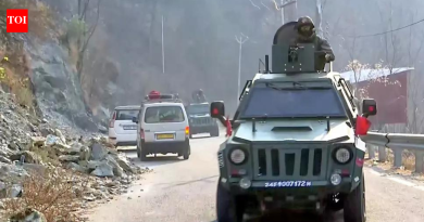 जम्मू आणि काश्मीरच्या डोडा येथे चिलखती वाहक डोंगर रस्त्यावरून घसरल्याने 10 सैनिक ठार, 11 जखमी | भारत बातम्या