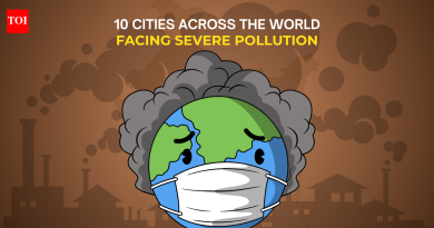 वापरकर्त्यांच्या डेटावर आधारित, जगभरातील 10 शहरे गंभीर प्रदूषणाचा सामना करत आहेत