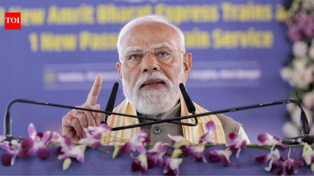 तामिळनाडू निवडणूक: पीएम मोदी म्हणाले की राज्य ‘भ्रष्ट’ द्रमुकला निरोप देण्यास तयार आहे; स्टॅलिनने परत मारले | भारत बातम्या