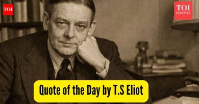 टीएस एलियटचे दिवसाचे कोट, “आम्ही रोज एकमेकांना मरतो. आपण इतर लोकांबद्दल जे काही ओळखतो ती फक्त….. अनोळखी व्यक्तीची आठवण आहे” |