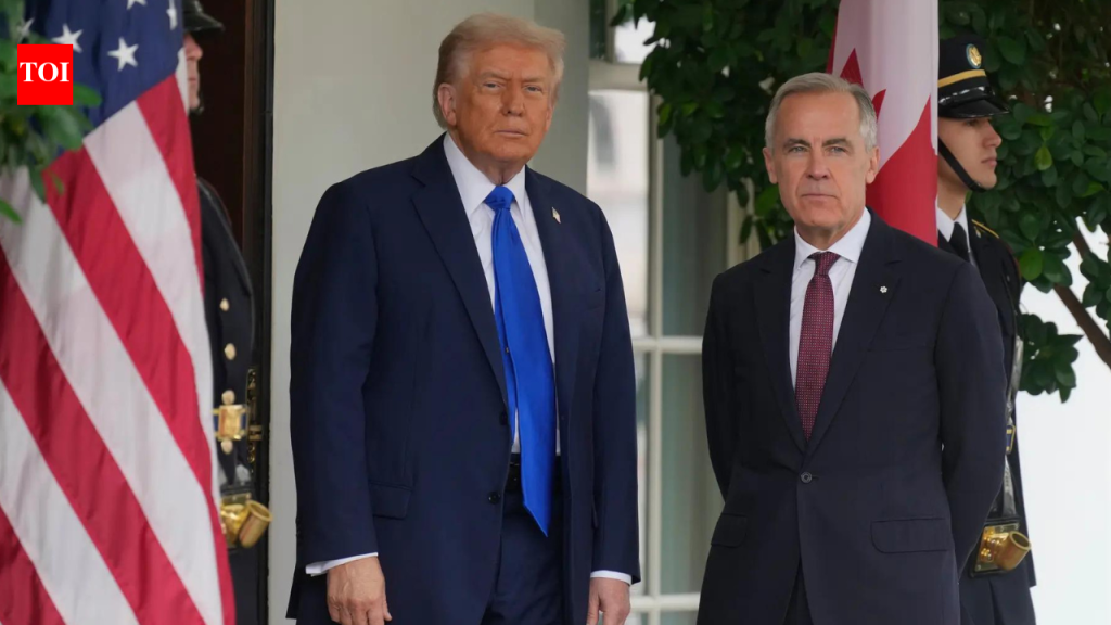 ‘ते पूर्णपणे गिळंकृत करेल’: कॅनडाने चीनशी करार केल्यास 100% शुल्क आकारण्याची ट्रम्पची धमकी; ‘राज्यपाल’ कार्ने यांना इशारा