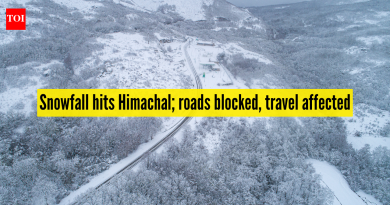 हिमाचल प्रदेशात मुसळधार बर्फवृष्टीमुळे जनजीवन विस्कळीत; 500 हून अधिक रस्ते ब्लॉक, अटल बोगदा आणि रोहतांग पास प्रभावित |