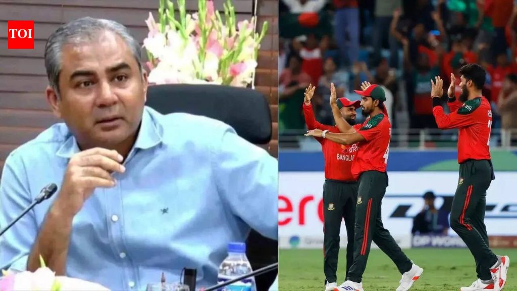 ‘संपूर्ण क्रिकेट जगताला ब्लॅकमेल करा’: PCB प्रमुख मोहसिन नक्वी टी-20 विश्वचषक स्पर्धेतून बाहेर पडल्याच्या टीकेमुळे चर्चेत आहेत | क्रिकेट बातम्या