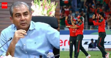 ‘संपूर्ण क्रिकेट जगताला ब्लॅकमेल करा’: PCB प्रमुख मोहसिन नक्वी टी-20 विश्वचषक स्पर्धेतून बाहेर पडल्याच्या टीकेमुळे चर्चेत आहेत | क्रिकेट बातम्या