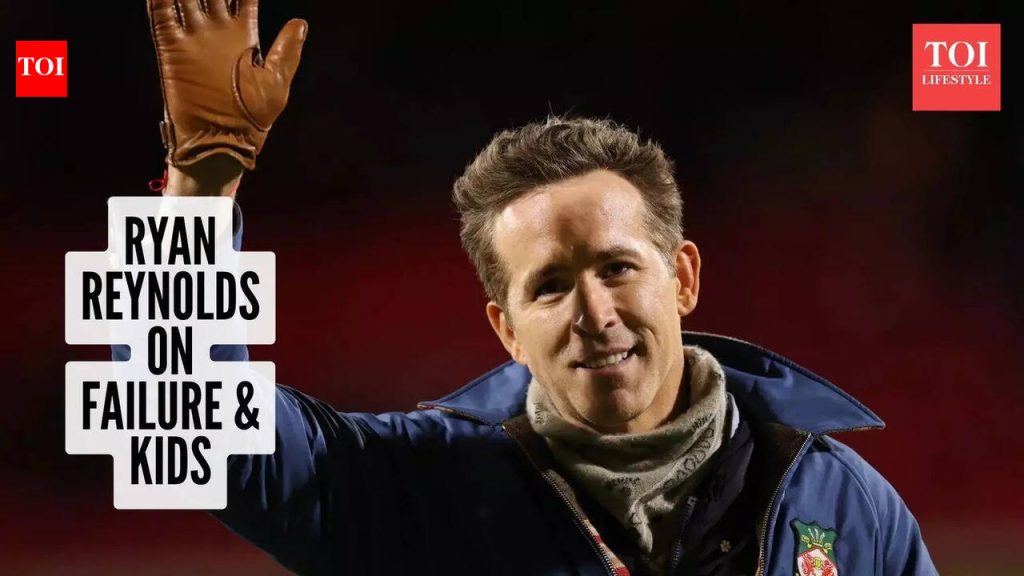 रायन रेनॉल्ड्स त्याच्या मुलांना त्याच्या अपयशांबद्दल का जाणून घ्यायचे आहे हे स्पष्ट करतो