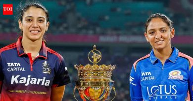 रॉयल चॅलेंजर्स बेंगळुरू 10.0 षटकात 71/5 | MI vs RCB, WPL लाइव्ह स्कोअर: हरमनप्रीतच्या MI विरुद्ध 200 धावांचा पाठलाग करताना स्मृती मंधानाचा RCB अडचणीत