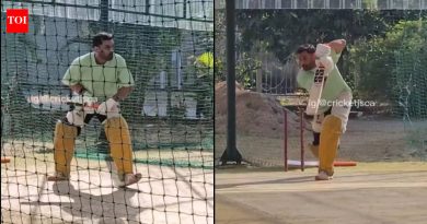 महेंद्रसिंग धोनीची आयपीएलपूर्वी तयारी सुरू; CSK सराव व्हिडिओ शेअर करा – पहा | क्रिकेट बातम्या